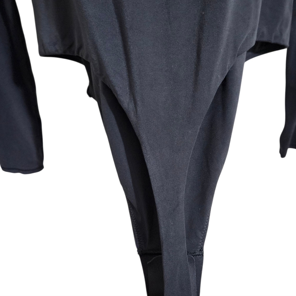 Lululemon Wundermost Ultra-Soft Nulu Square-Neck Long-Sleeve Bodysuit XL Neutral - Picture 9 of 14